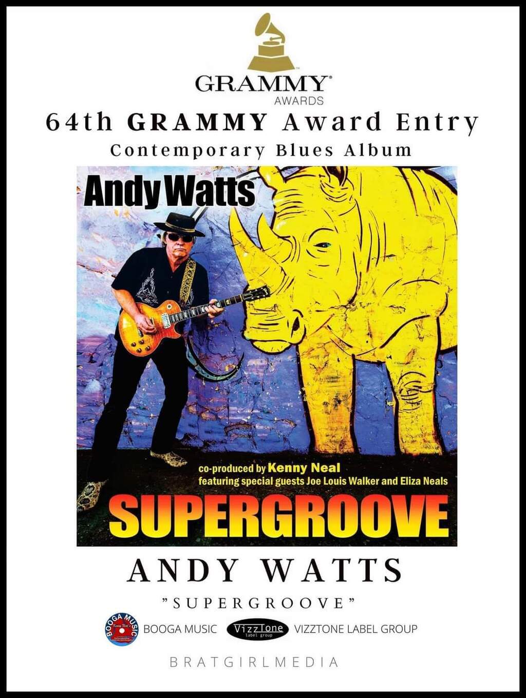 Обложка альбома Энди Уоттса "SuperGroove"