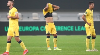 שחקני מכבי תל אביב מאוכזבים