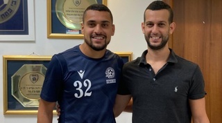 בועז גורן לצידו של מוחמד הינדי