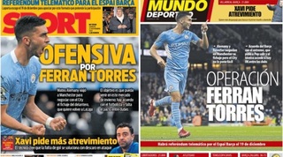 כותרות העיתונים בספרד