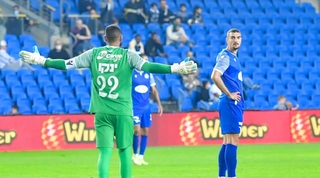 שחקני מכבי פ"ת מאוכזבים