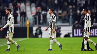 שחקני יובנטוס מאוכזבים