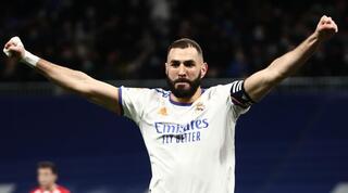 קארים בנזמה חוגג