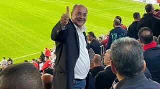 אחמד טיבי באצטדיון דוחא  (מערכת ONE)