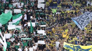 אוהדי מכבי ת"א ומכבי חיפה