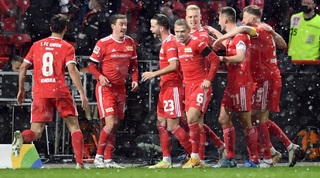 שחקני אוניון ברלין חוגגים