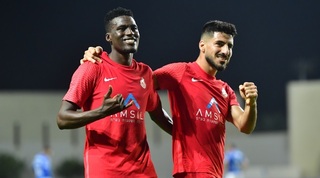 פאהד באיו ופיראס אבו עקל חוגגים