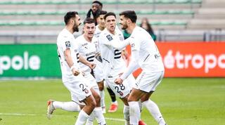 שחקני ראן חוגגים עם מרטין טרייה