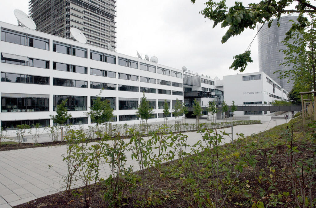 The building of German broadcaster Deutsche Welle in Germany