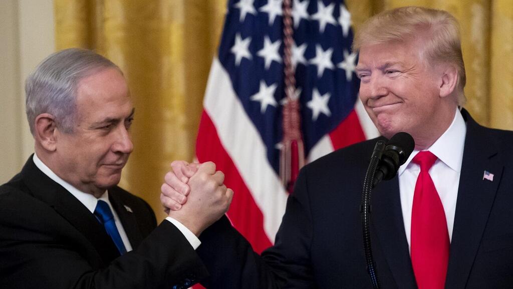 דונלד טראמפ ובנימין נתניהו