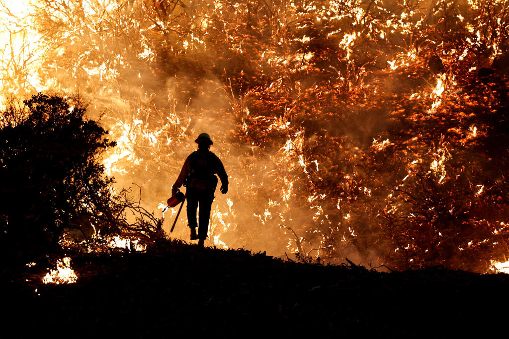 תמונות השנה של רויטרס 2021 שריפות ענק קליפורניה 22 אוגוסט