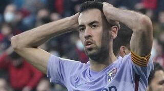 סרחיו בוסקטס תופס את הראש