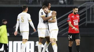 שחקני ניס חוגגים, לאבורד מראן מאוכזב