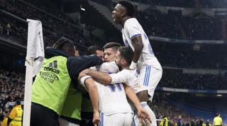 שחקני ריאל מדריד חוגגים