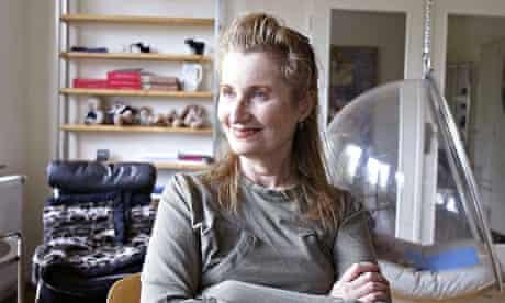 Austrian Nobel Prize Winner in literature, novelist and playwriter Elfriede Jelinek