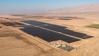 שדה סולארי של חברת EDF Renewables Israel בתמנע