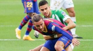 מארק ברטרה שומר על אנטואן גריזמן