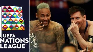 ליאו מסי וניימאר. בדרך לליגת האומות