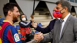 לאפורטה ומסי לפני הפרידה