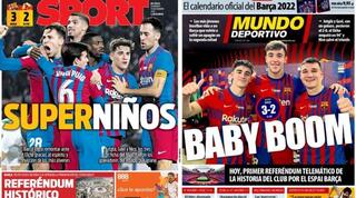 כותרות העיתונים בספרד