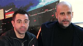 מאמין בצ'אבי. פפ עם מאמן בארסה