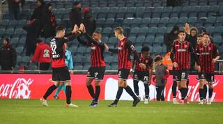 שחקני הפועל ירושלים חוגגים