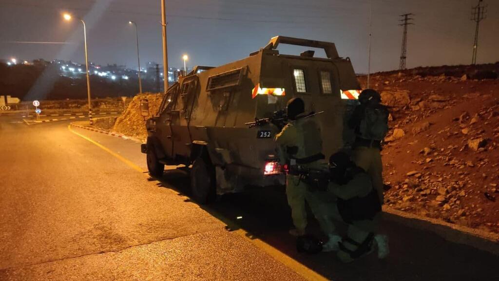 כוחות צה''ל סורקים במרחב בנימין