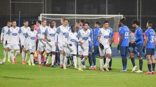 שחקני קריית שמונה ומכבי פתח תקווה