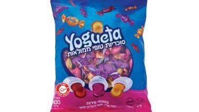 סוכריות הטופי של מותג Yogueta
