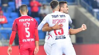 מיגל ויטור וניקיטה רוקאביצה חוגגים