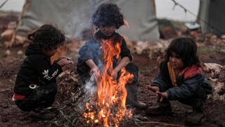 סוריה מחנה פליטים אידליב