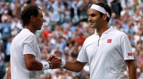 רוג'ר פדרר ורפאל נדאל