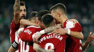 שחקני סלטה ויגו חוגגים