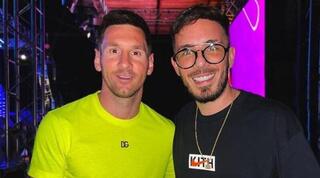 פר פלאסיו עם ליאו מסי במסיבה