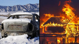ארה"ב קולורדו שריפת ענק
