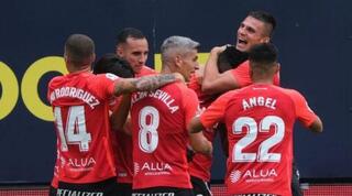 שחקני מיורקה חוגגים