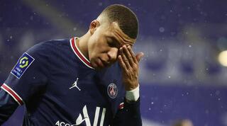 קיליאן אמבפה מאוכזב