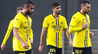 שחקני מכבי נתניה מאוכזבים
