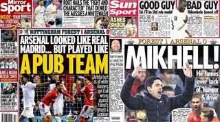 כותרות העיתונים באנגליה