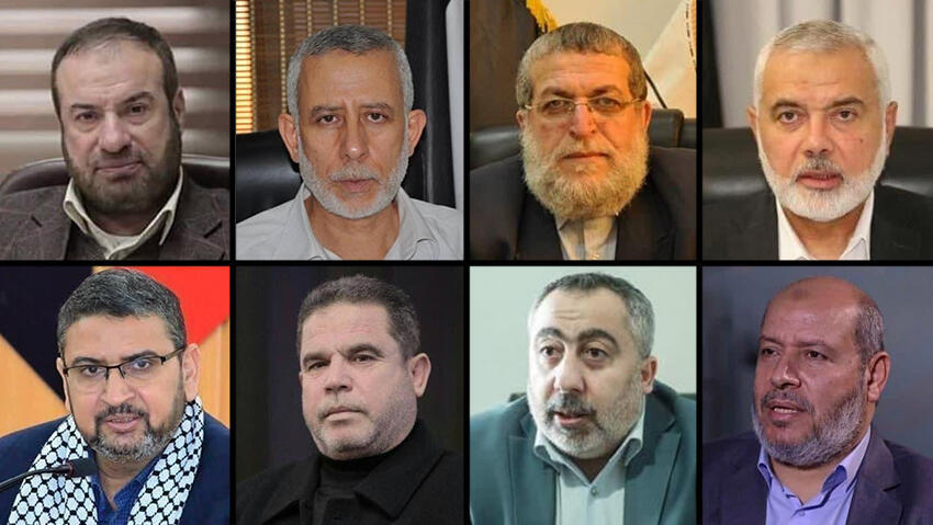 Выехавшие из Газы лидеры террористических группировок 