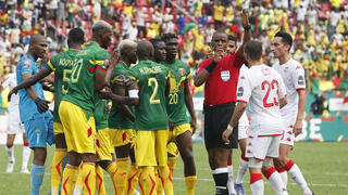 אליפות אפריקה ב כדורגל תוניסיה נגד מאלי ב לימבה קמרון