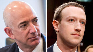  מארק צוקרברג וג'ף בזוס