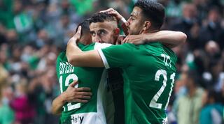 דין דוד ודולב חזיזה חוגגים עם סאן מנחם