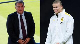 ארלינג הולאנד וז'ואן לאפורטה