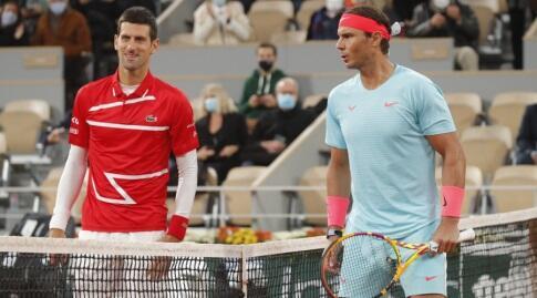 רפאל נדאל ונובאק ג'וקוביץ'