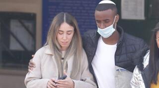 יצחק אספה ובת זוגו ורוניקה מגמאדוב