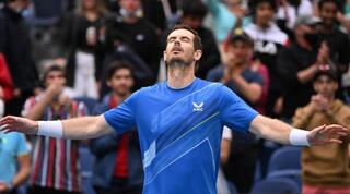 מארי חוגג אחרי הניצחון