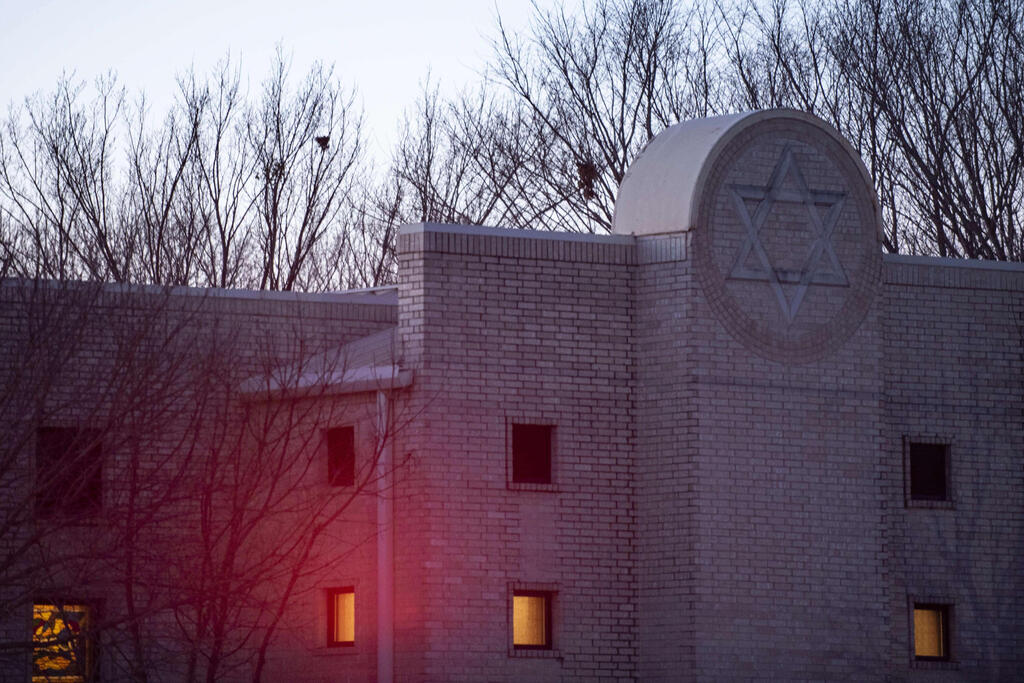Congregation Beth Israel synagogue is shown on January 17, 2022 in Colleyville, Texas 