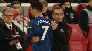 כריסטיאנו רונאלדו עם ראלף ראנגניק