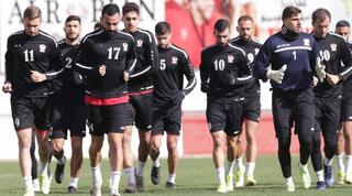 שחקני בני סכנין באימון